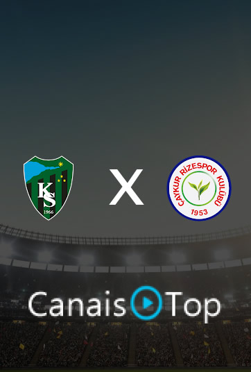 Kocaelispor x Rizespor – Ao Vivo – 31/10/2026 – 10h00